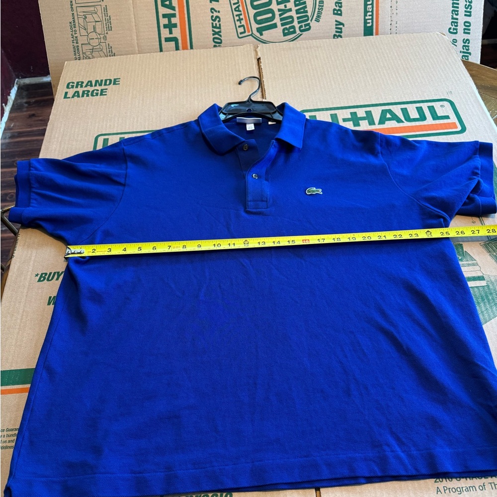Lacoste Men's Vibrant Blue Polo Shirt
